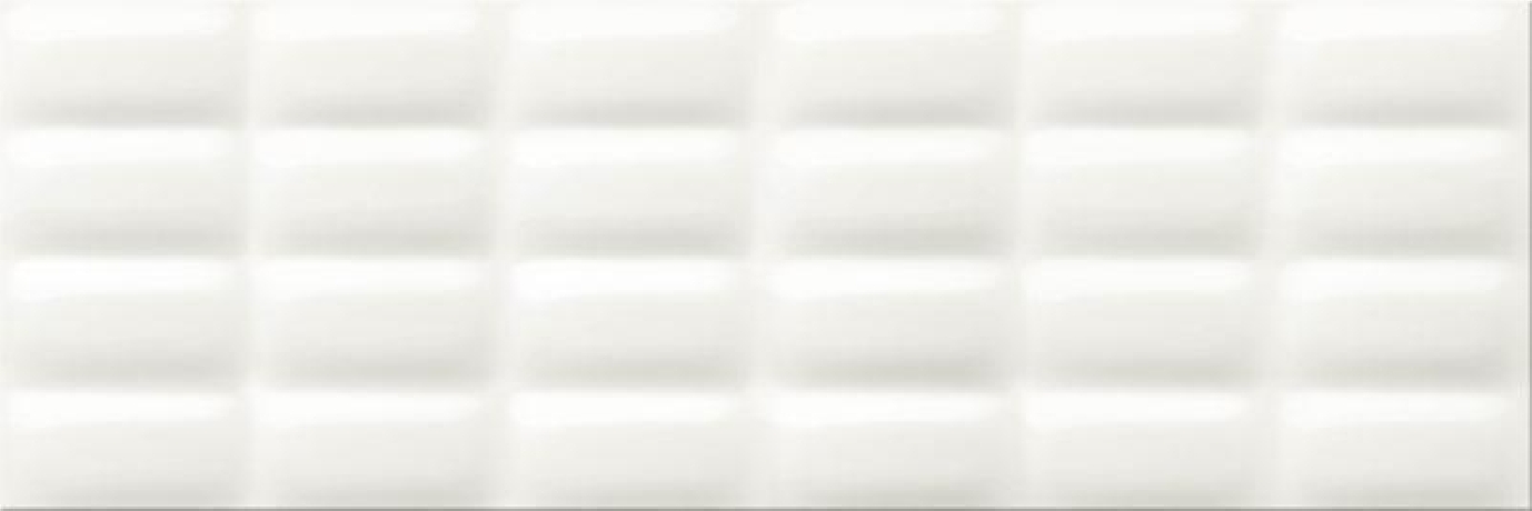 Opoczno White Glossy Pillow OP684-004-1