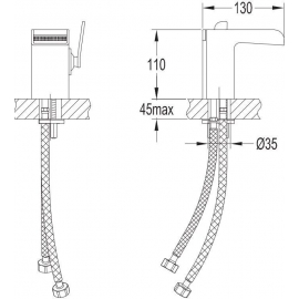 Omnires Cascade CA4010CR -...