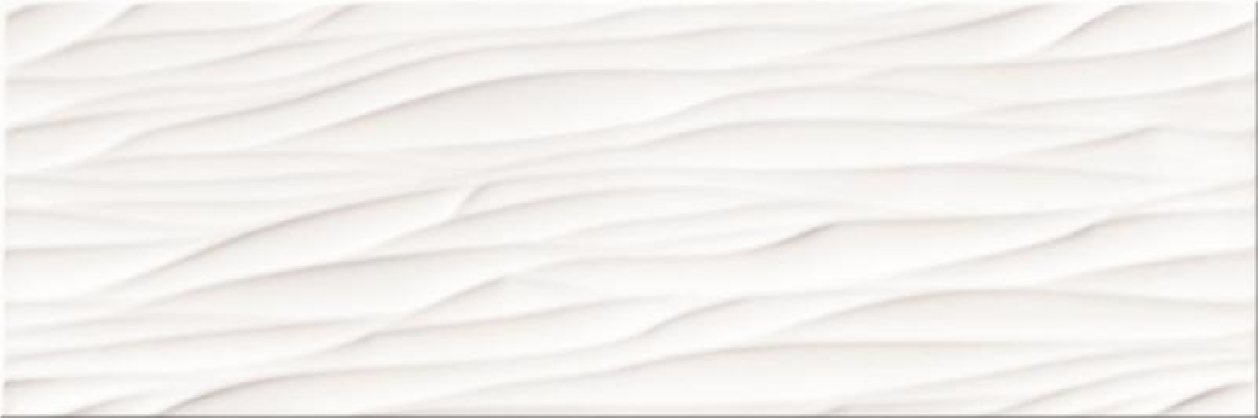 Opoczno Structure Pattern White Wave Structure OP365-006-1
