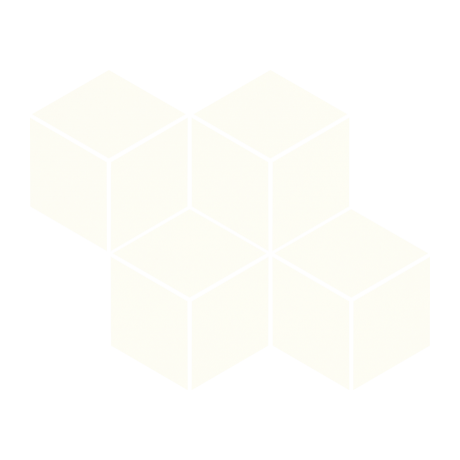 Ceramika Paradyż Romb Hexagon Uniwersalna Mozaika Prasowana Bianco