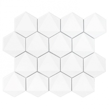 Dunin Hexagonic White 74