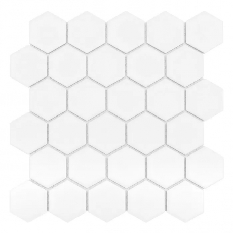 Dunin Hexagon White 51 Mat