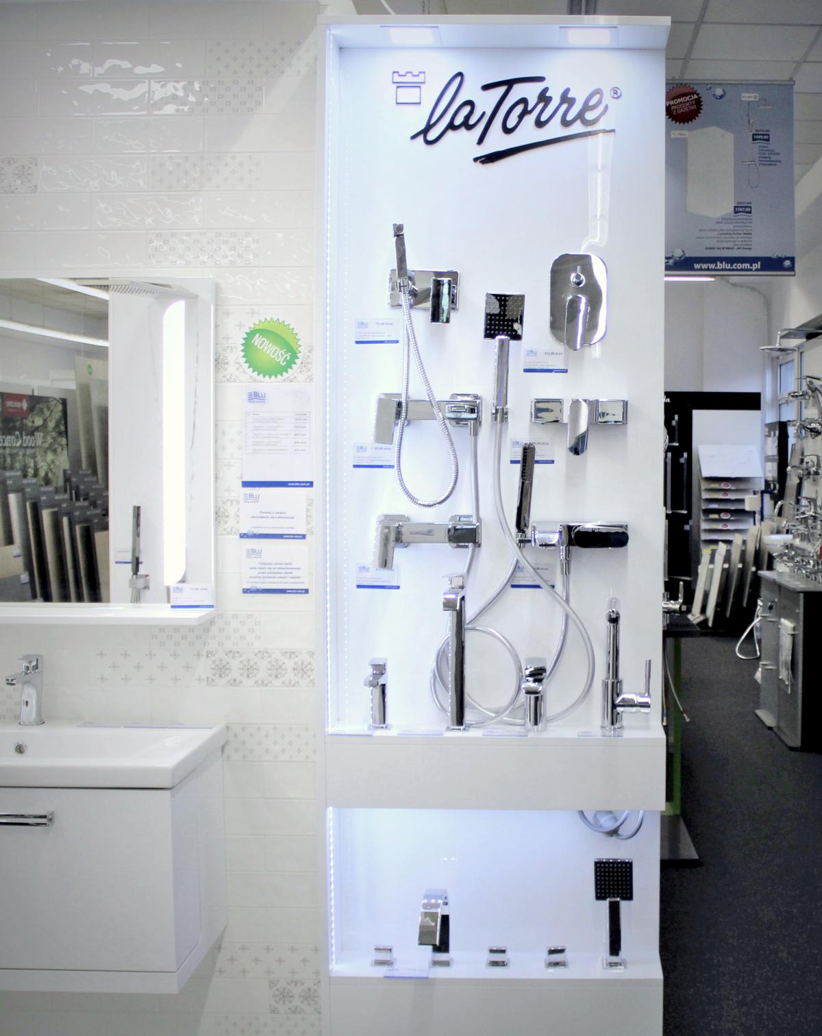 Baterie marki LaTorre - zdjęcie od BLU salon łazienek Rzeszów