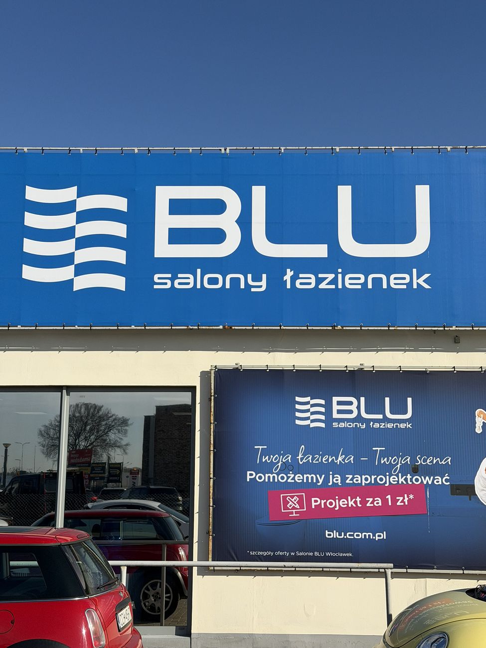 Zdjęcie salonu łazienek BLU Włocławek
