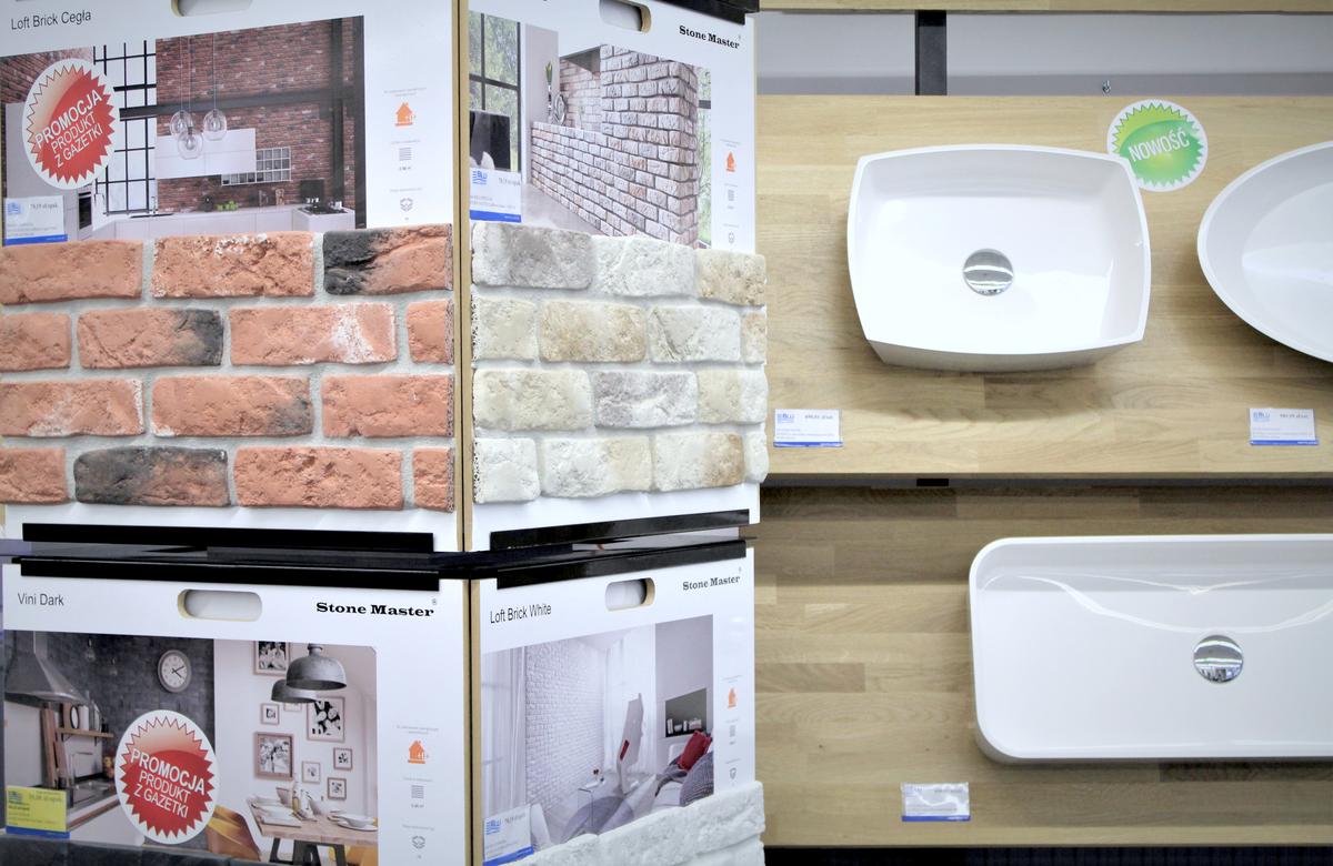 Kamienie dekoracyjne Stone Master oraz umywalki Kappala - zdjęcie od BLU salon łazienek Rzeszów