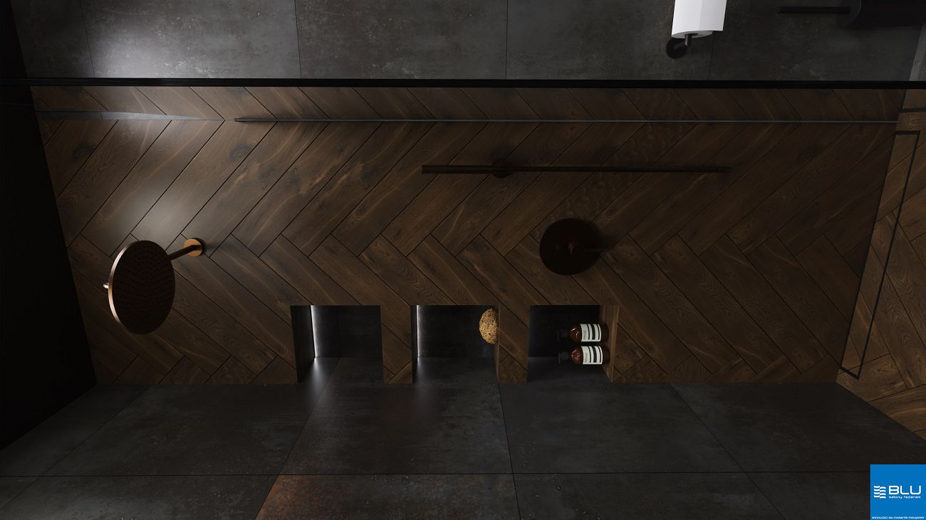 Projekt łazienki salon łazienek BLU Katowice
