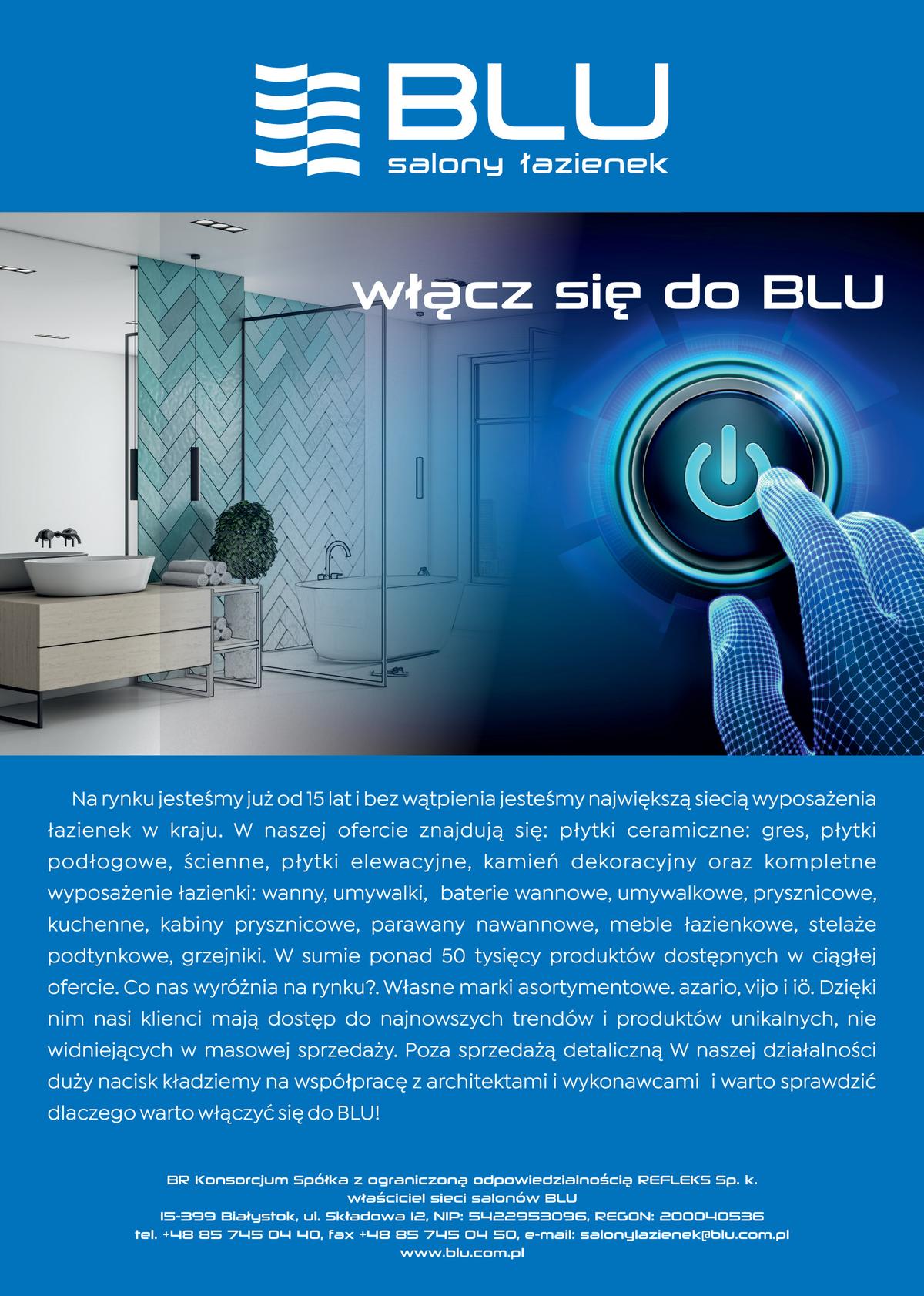 Zaproszenie BLU Rzeszów do współpracy architektów - zdjęcie od BLU salon łazienek Rzeszów