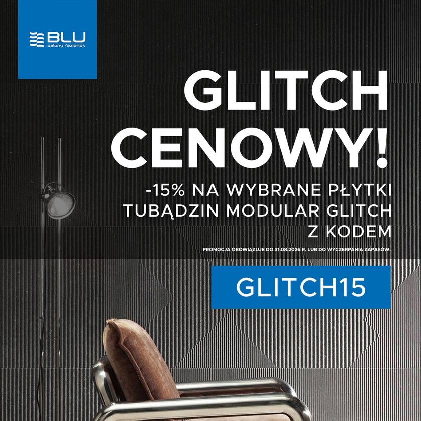 Kod rabatowy Tubądzin Modular Glitch sierpień 2026