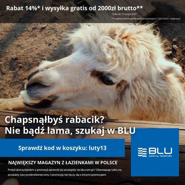 Kod rabatowy ważny do 13 lutego!