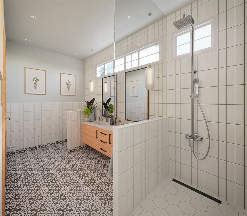 Eleganckie półki do kabiny prysznicowej - inspiracje i pomysły