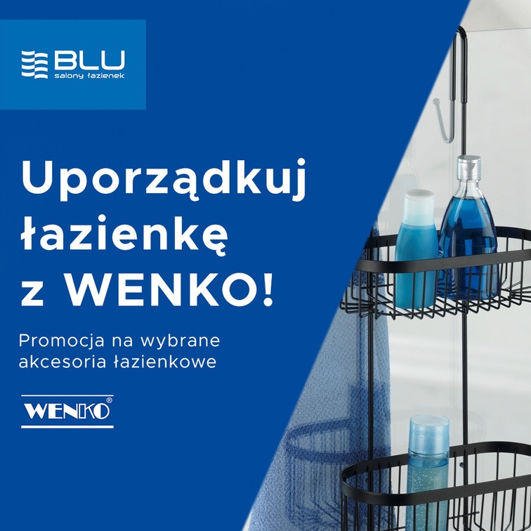 Promocja na akcesoria łazienkowe WENKO