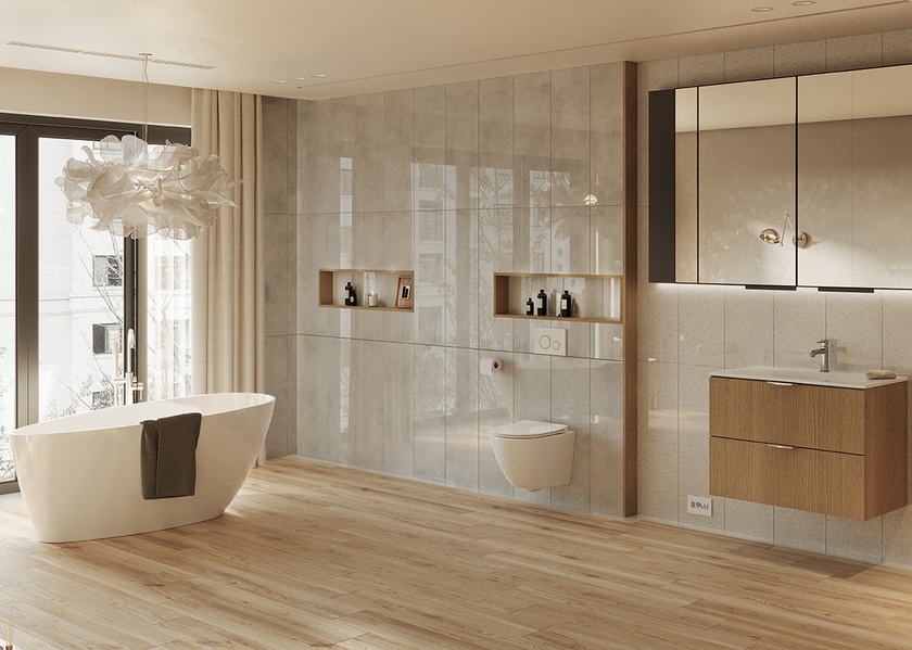 Salon kąpielowy z wanną IO Tromso