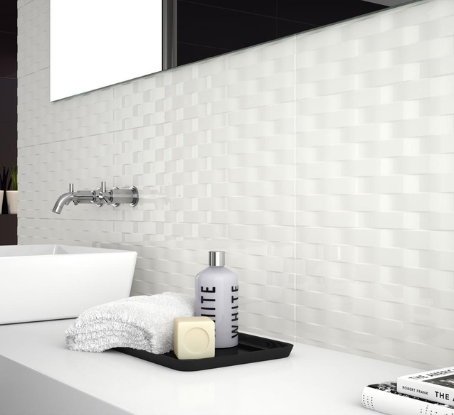 Azario Soles Waves White Gloss - BLU Salony Łazienek
