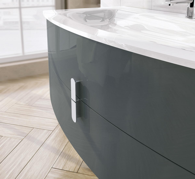 Elita Round Anthracite - BLU Salony Łazienek