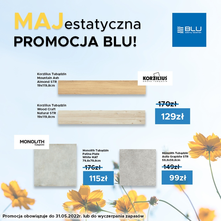 MAJestatyczna promocja salonów BLU!