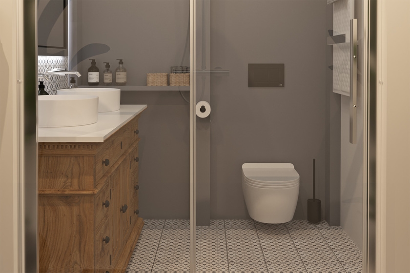 Trend alert: styl mid-century modern w łazience