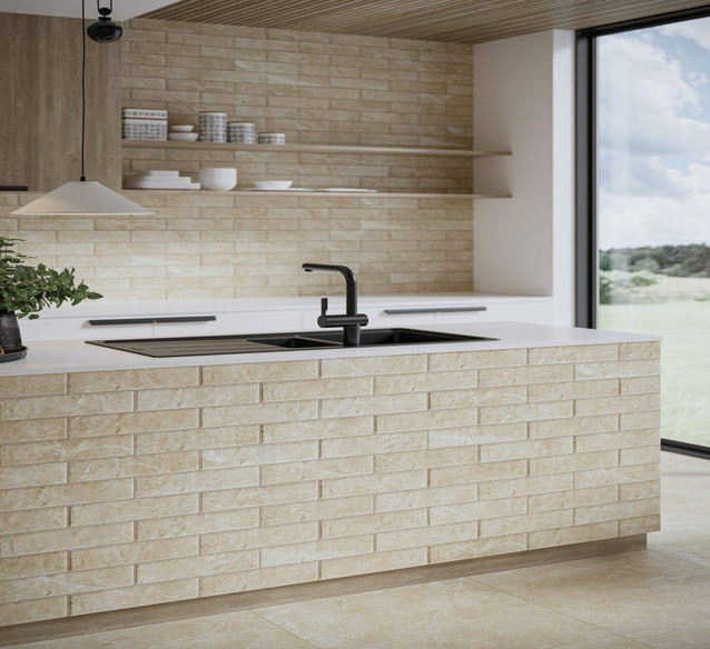 Wyspa kuchenna z cegły Cerrad Rapid Beige - BLU Salony Łazienek