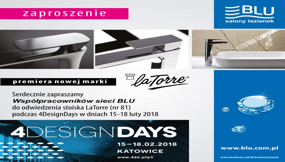 BLU Salony Łazienek na 4 Design Days